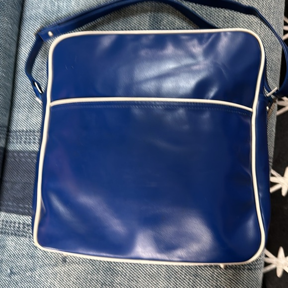 PanAm Airlines flight attendant bag, shoulder travel carry-on, blue logo retro - Picture 5 of 14
